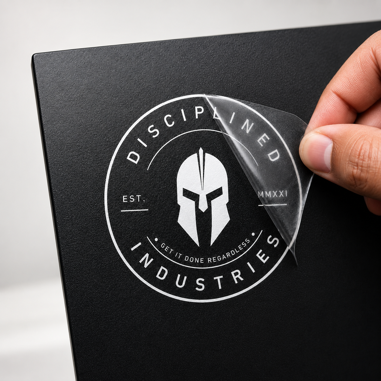 DISCIPLINED INDUSTRIES Transfer Sticker