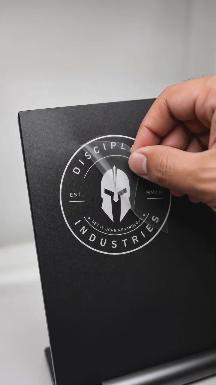 DISCIPLINED INDUSTRIES Transfer Sticker