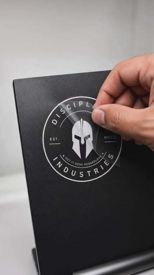DISCIPLINED INDUSTRIES Transfer Sticker